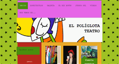 Desktop Screenshot of elpoliglotateatro.com